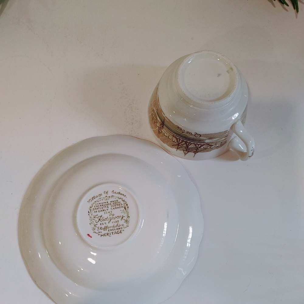 Ridgway England HERITAGE Scenes of Canada tea set - Picture 7 of 10